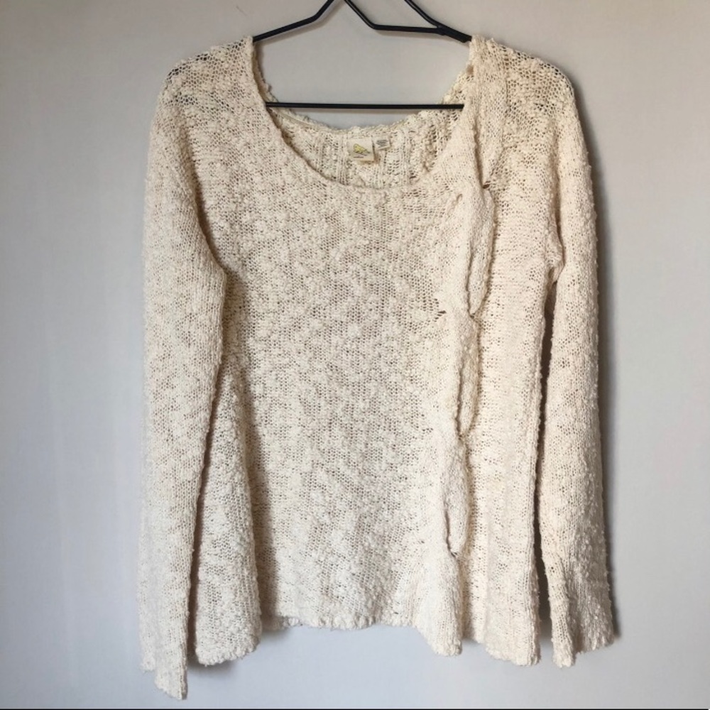 4 for $25 Anthropologie | Yellow Bird Knit Sweater